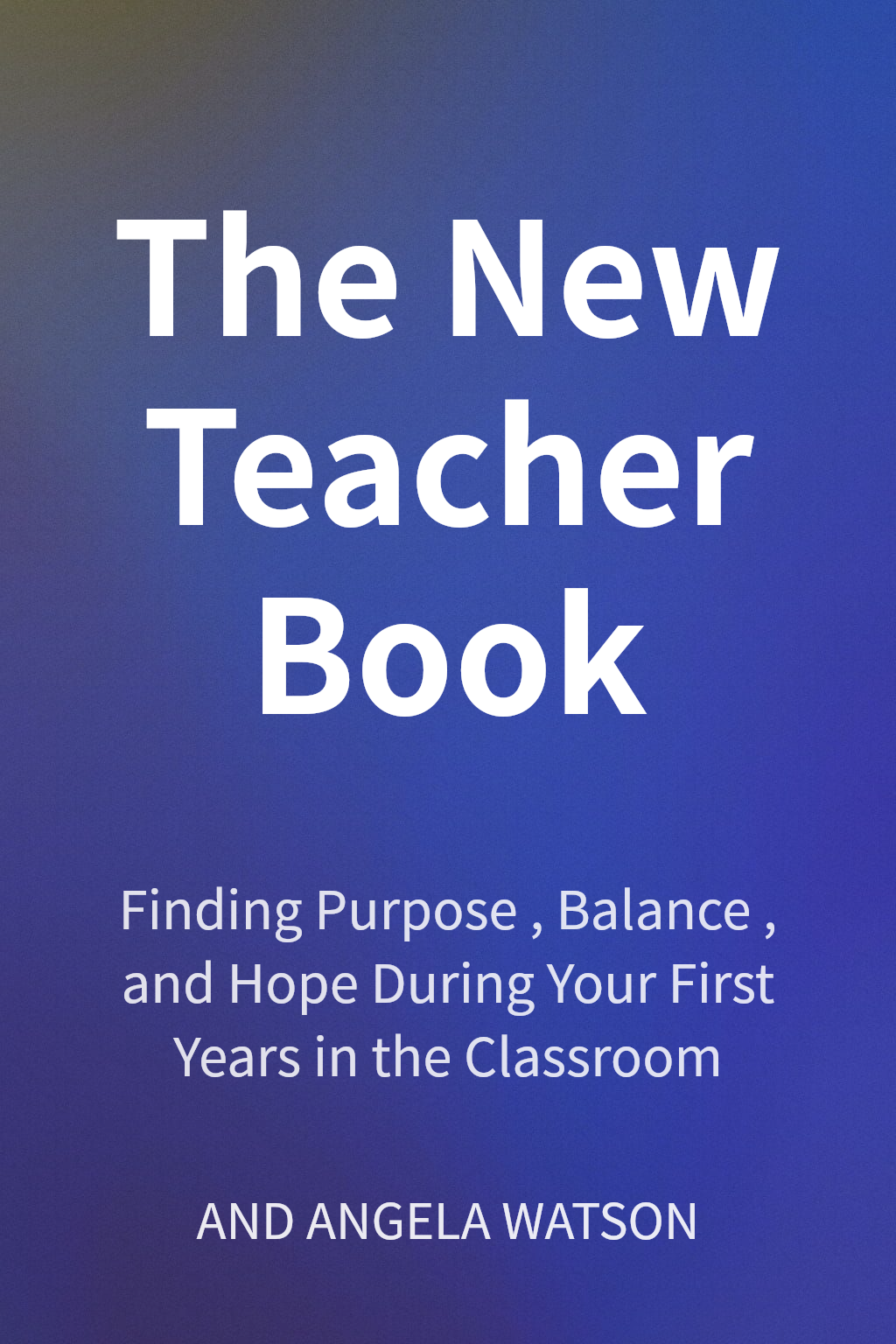 The New Teacher Book cover