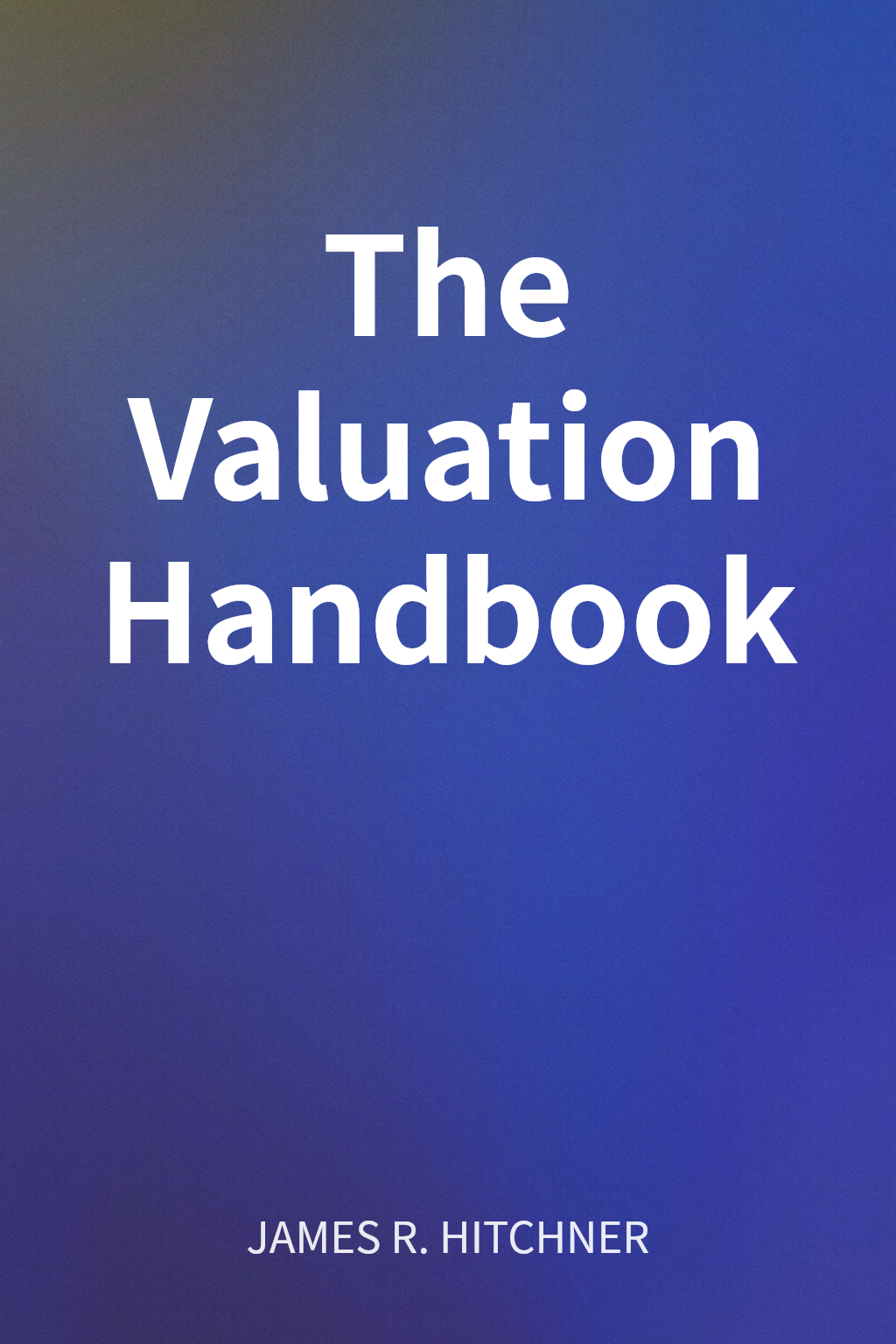 The Valuation Handbook cover