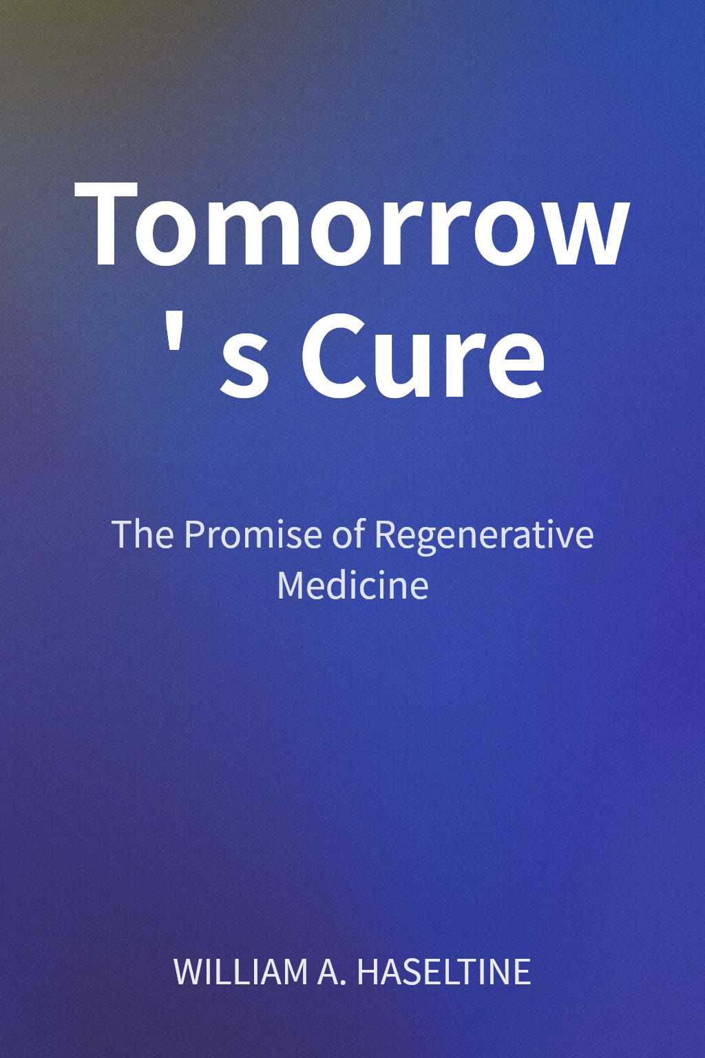 Tomorrow's Cure cover