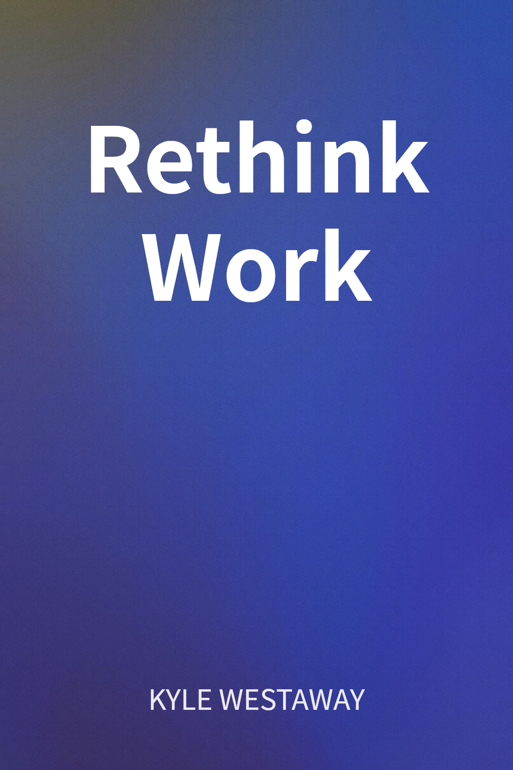 Rethink Work cover