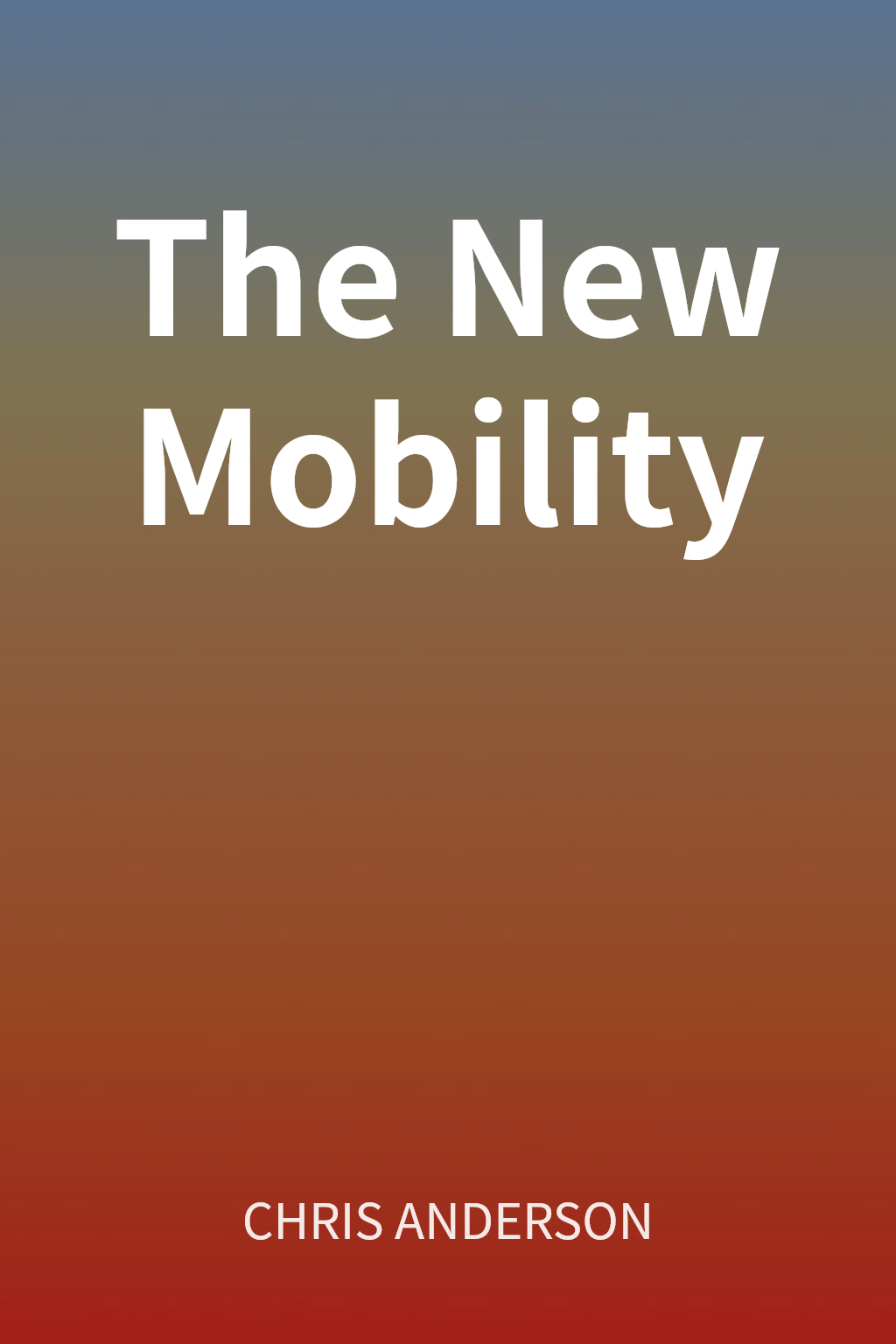 The New Mobility cover