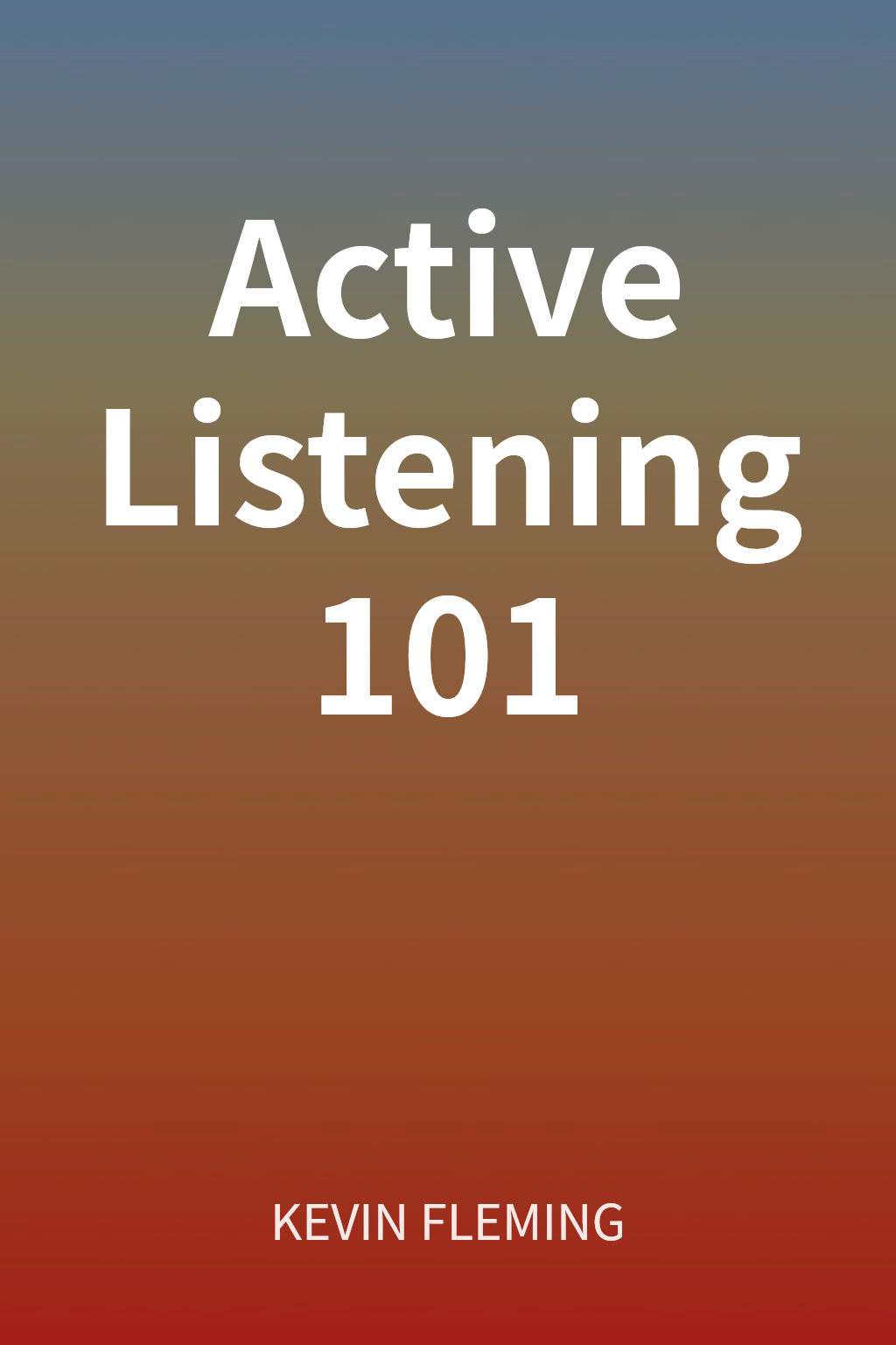 Active Listening 101 cover
