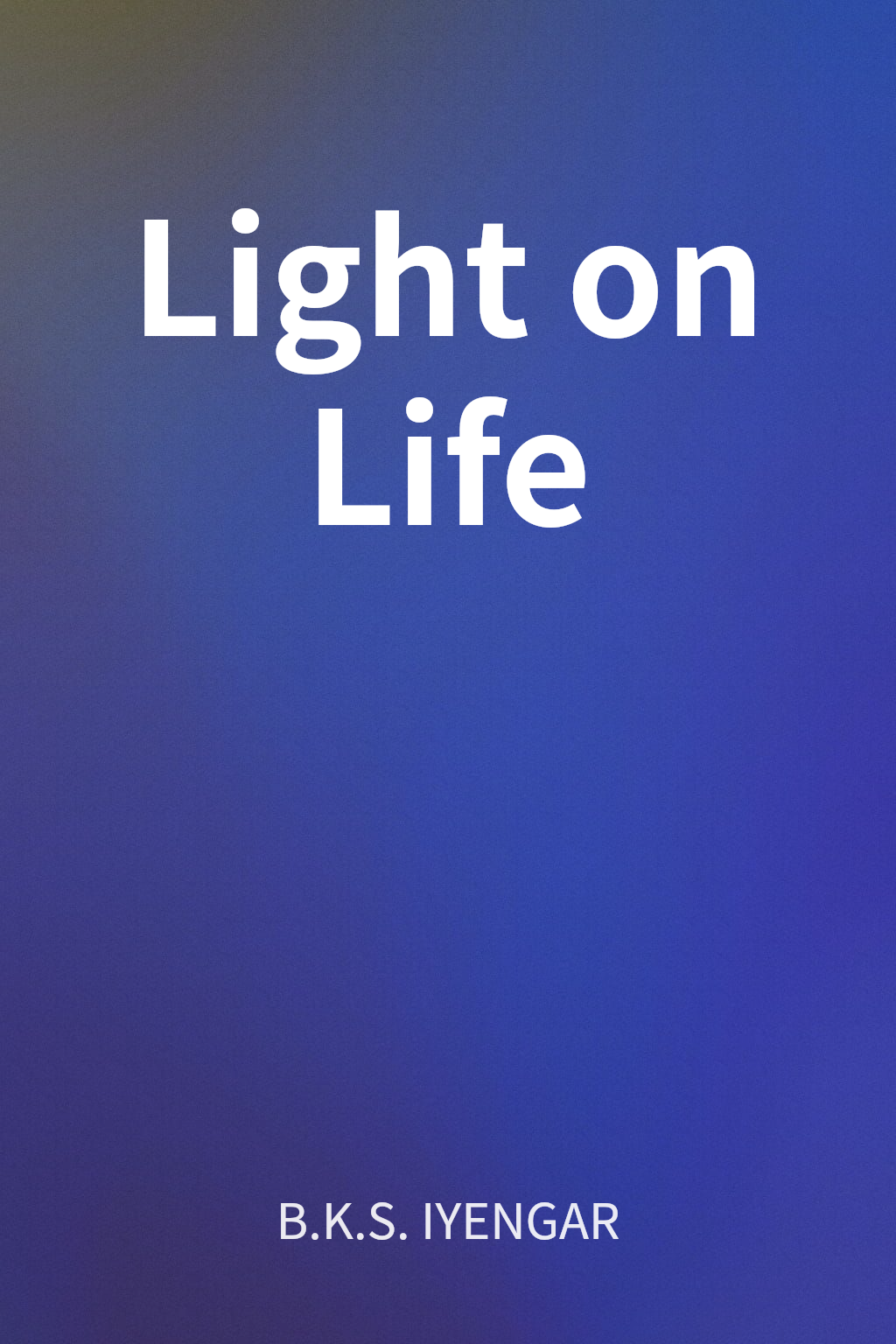 Light on Life cover