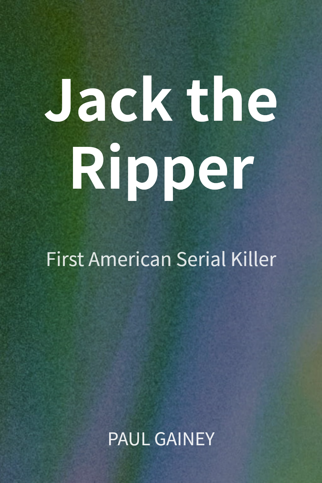 Jack the Ripper 封面