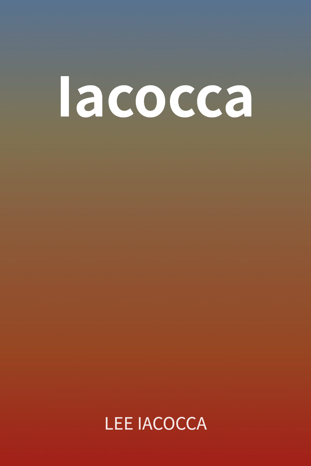 Iacocca cover