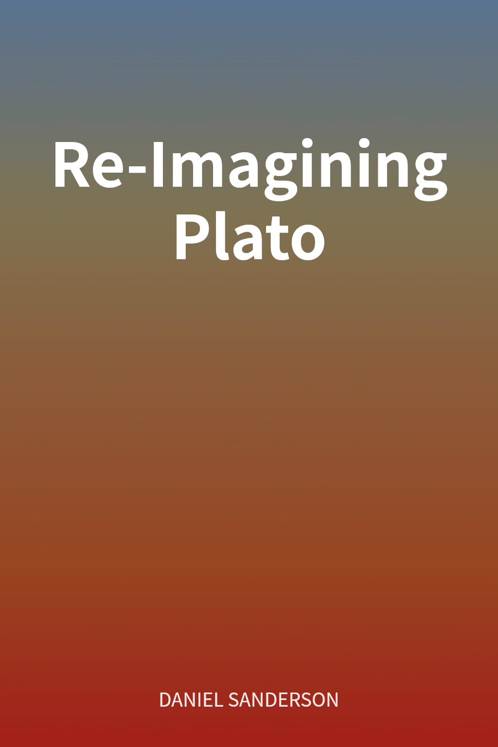 Re-Imagining Plato cover