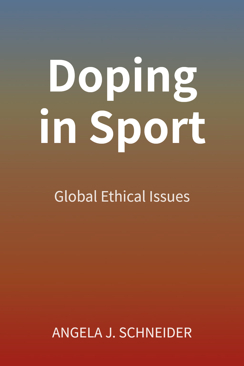 Doping in Sport cover