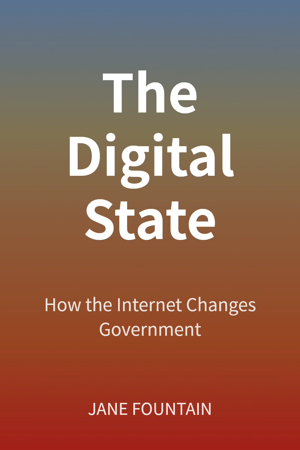 The Digital State cover