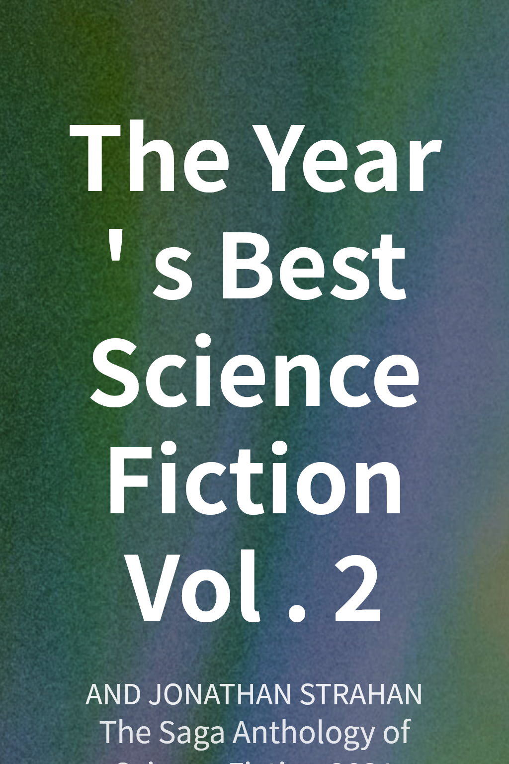 The Year's Best Science Fiction Vol. 2 cover