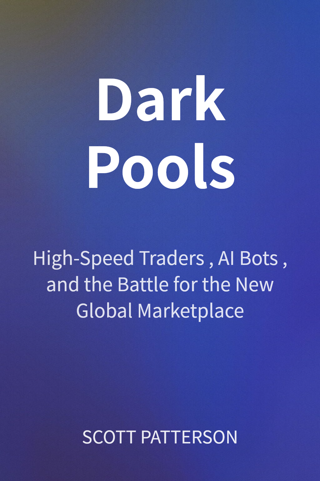 Dark Pools cover