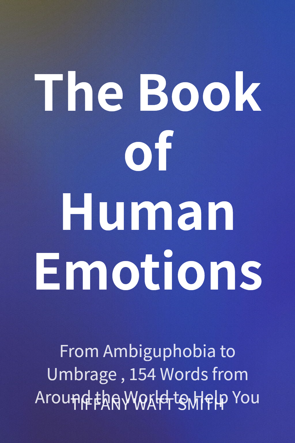 The Book of Human Emotions cover