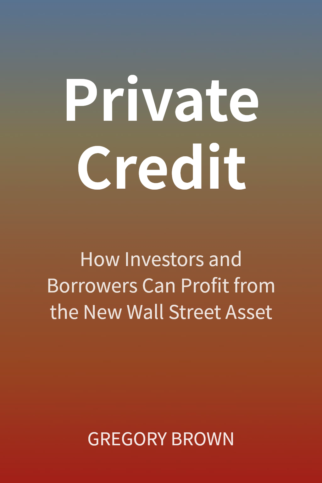 Private Credit cover