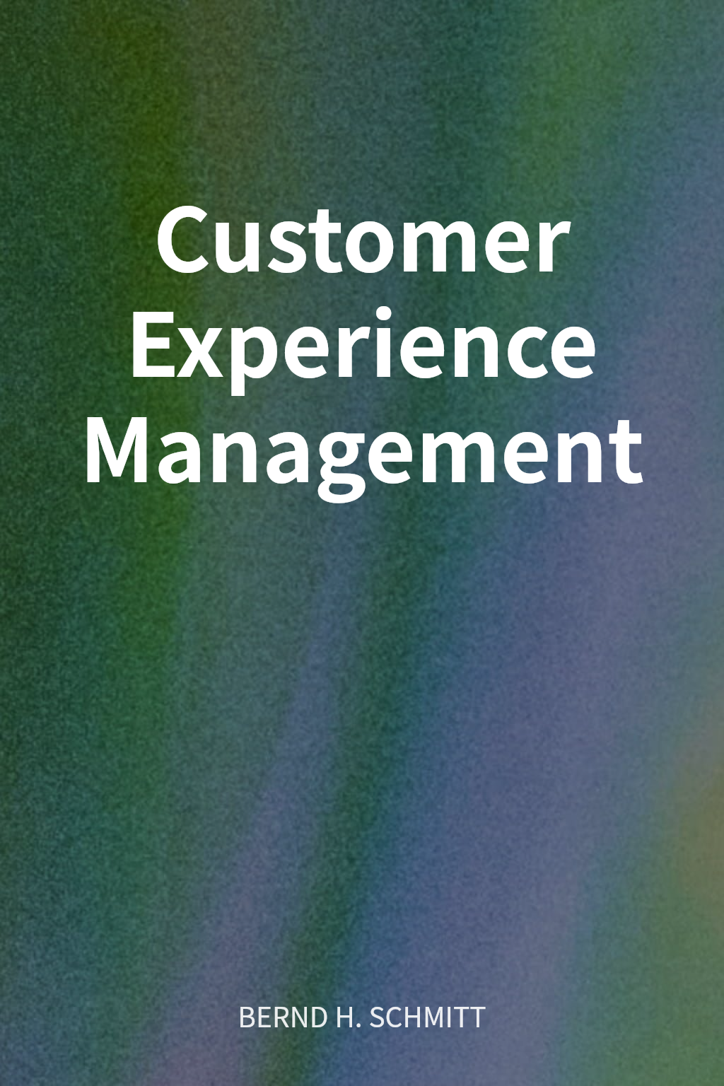Customer Experience Management cover