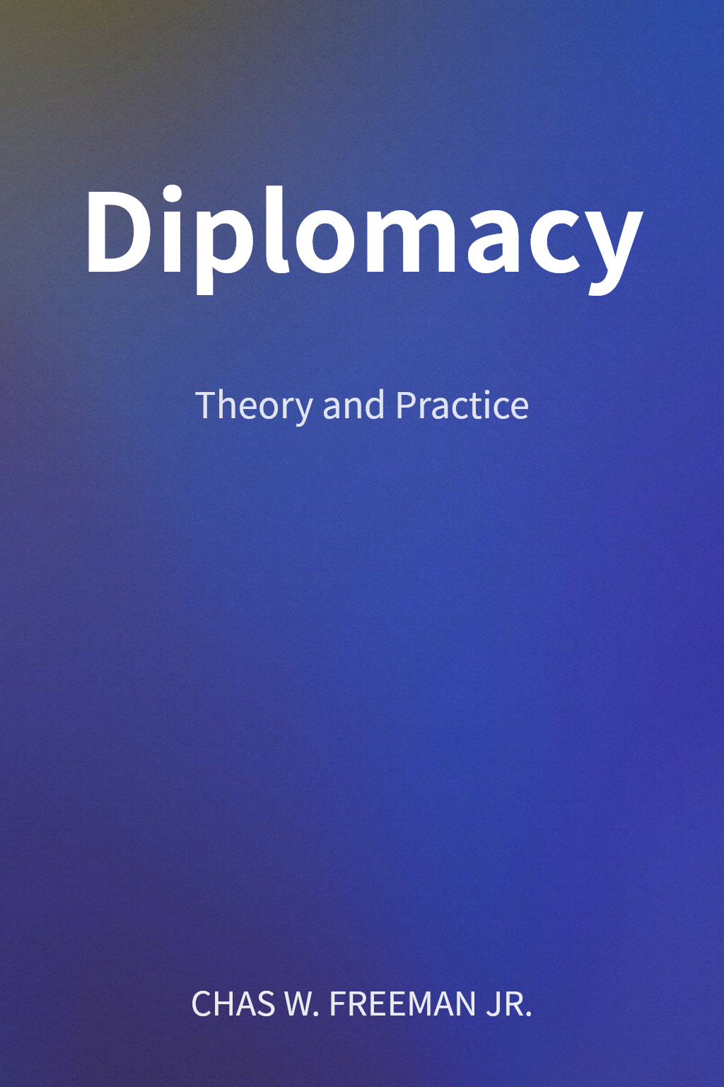 Diplomacy cover