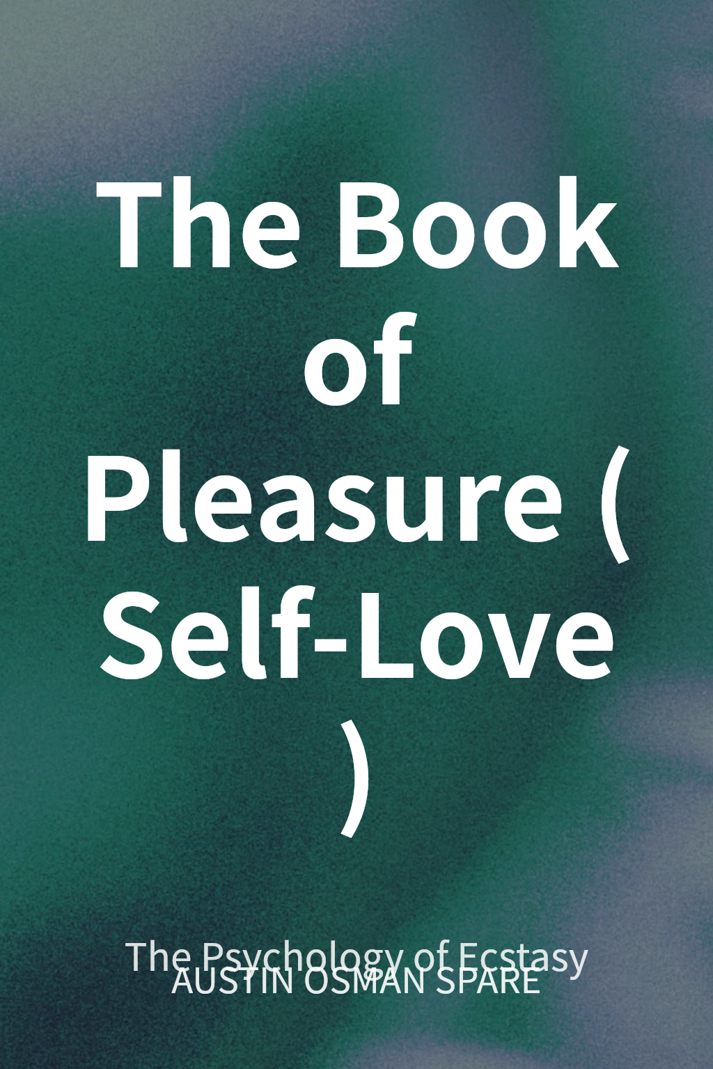 The Book of Pleasure (Self-Love) cover