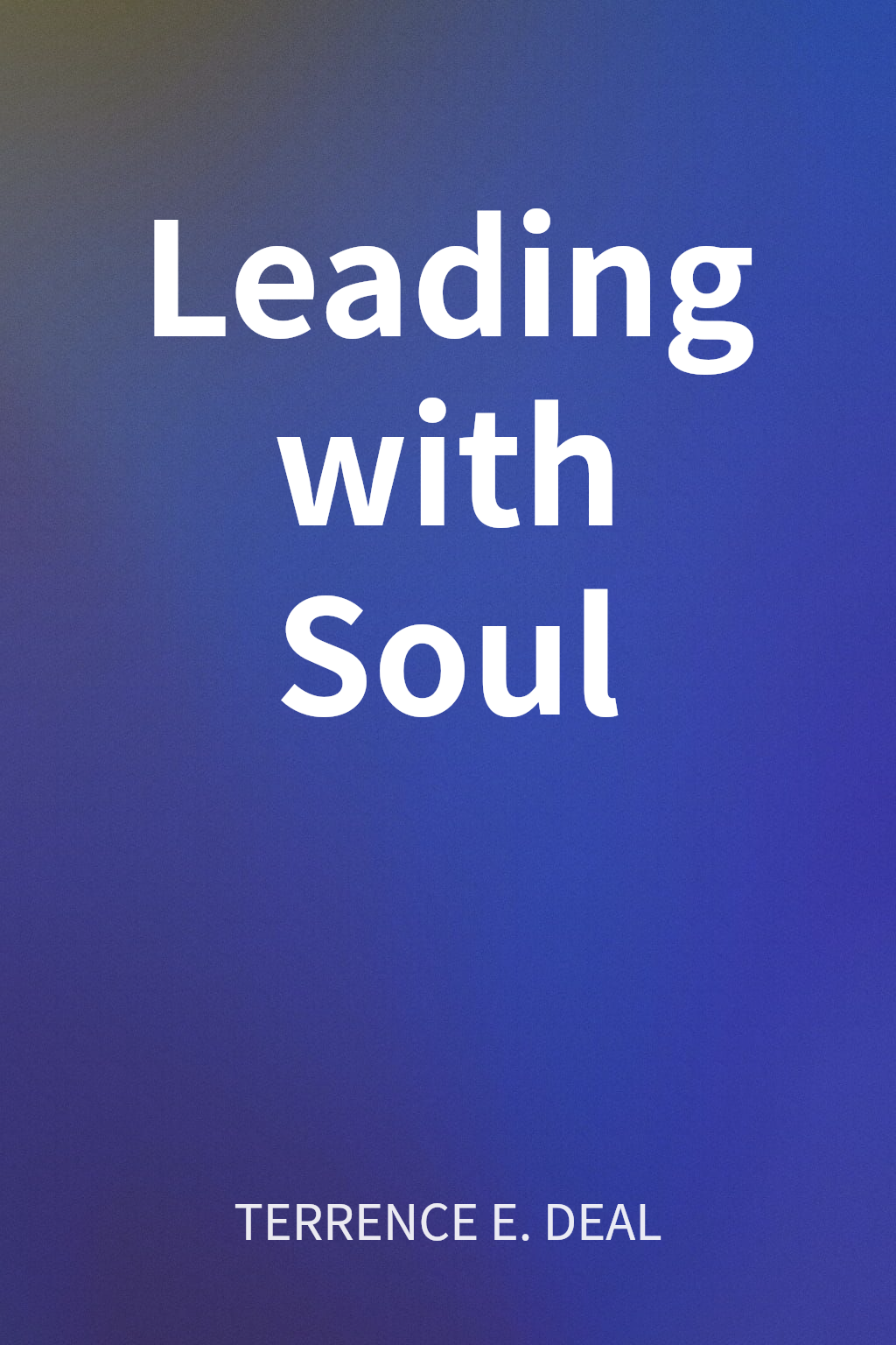 Leading with Soul cover