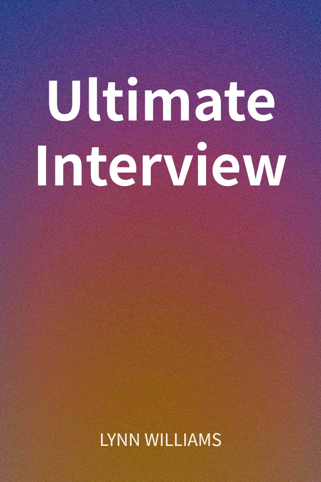 Ultimate Interview cover