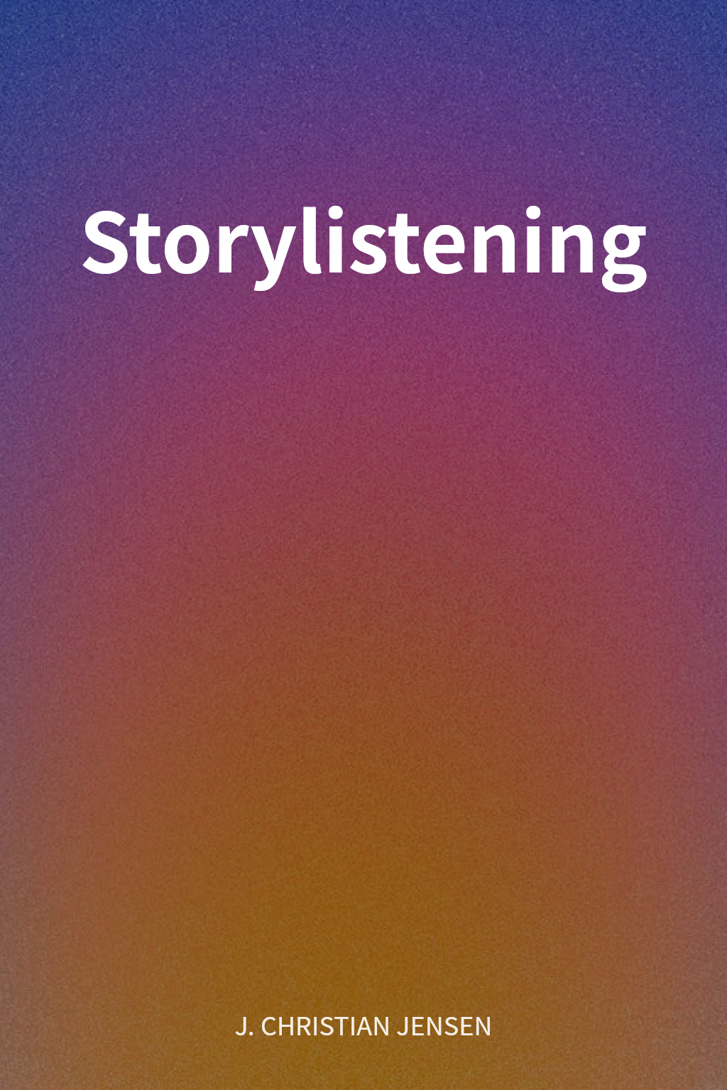 Storylistening cover