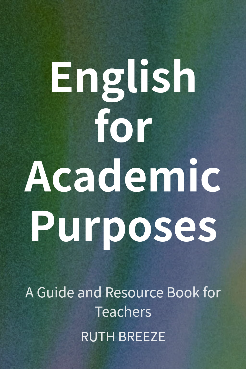 English for Academic Purposes cover