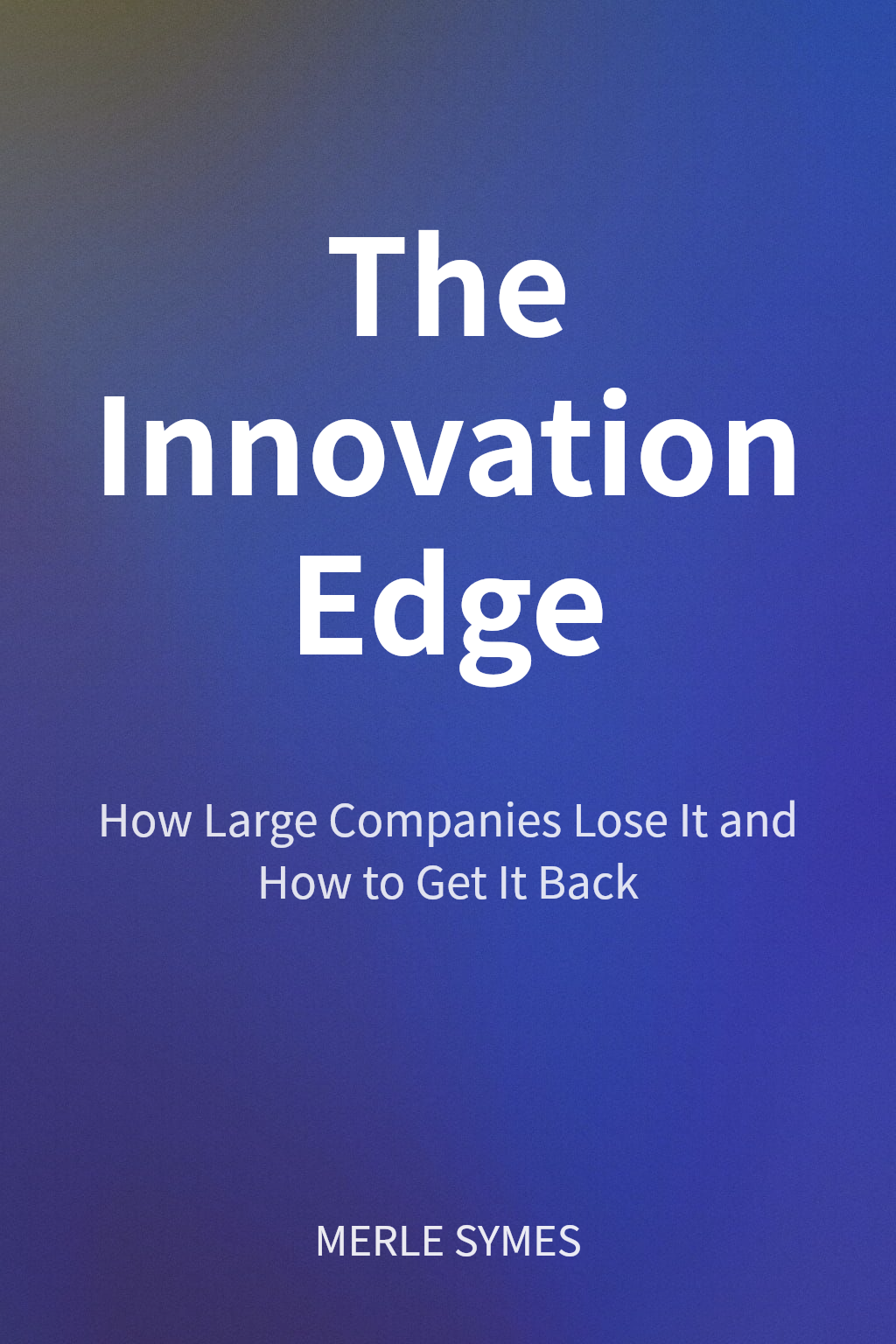 The Innovation Edge cover