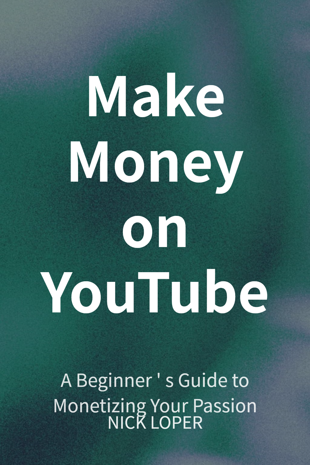 Make Money on YouTube cover