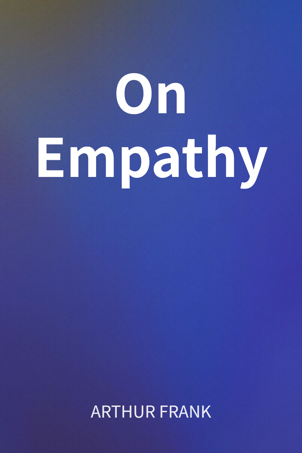 On Empathy cover