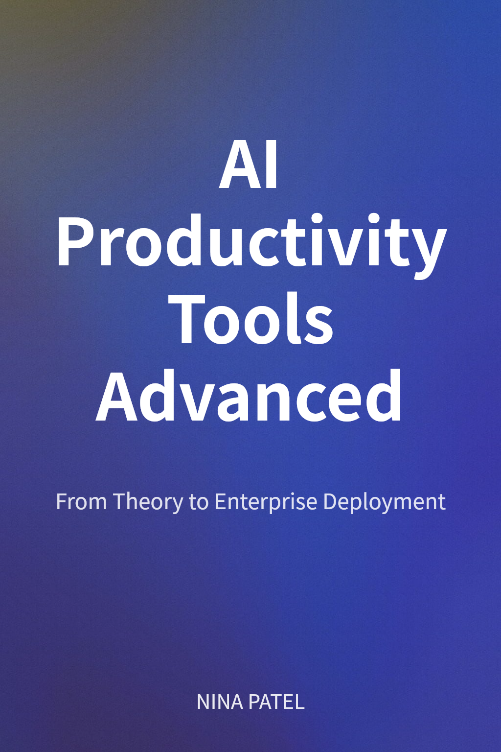 AI Productivity Tools Advanced cover