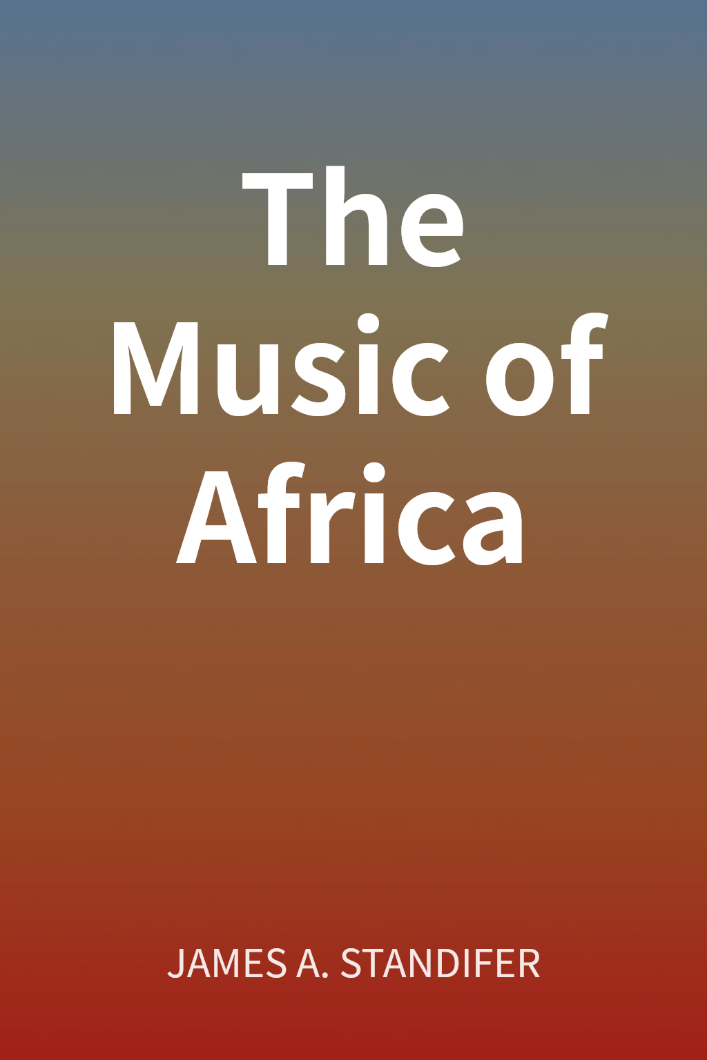 The Music of Africa cover