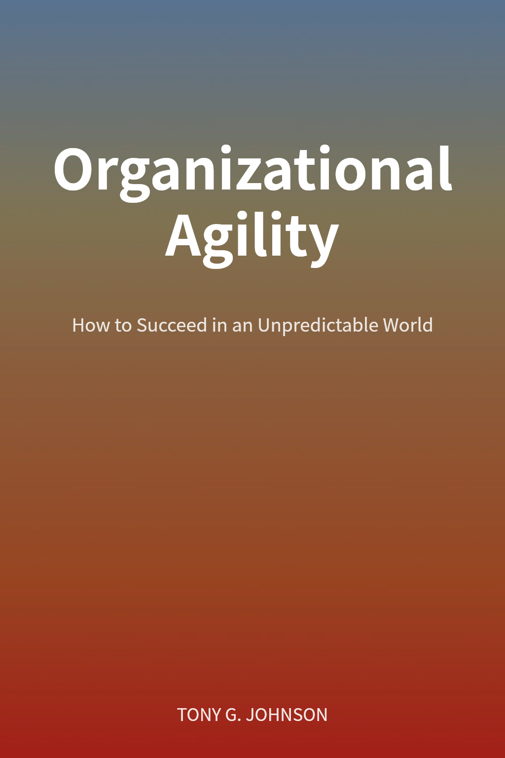 Organizational Agility cover