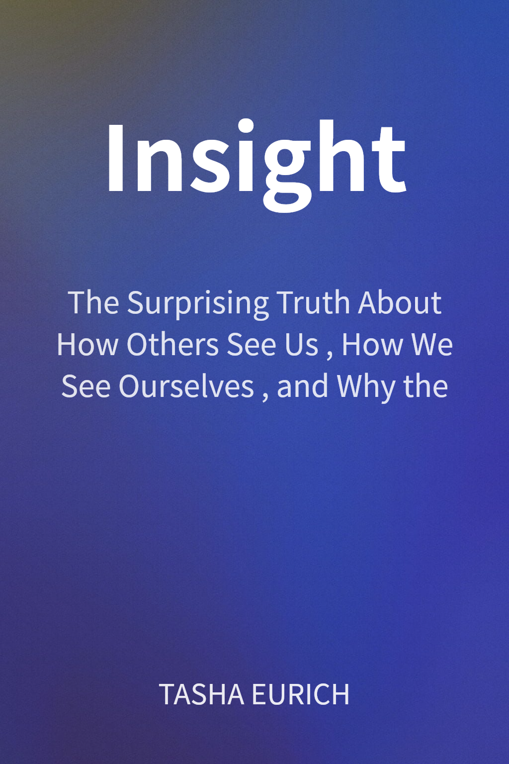 Insight cover