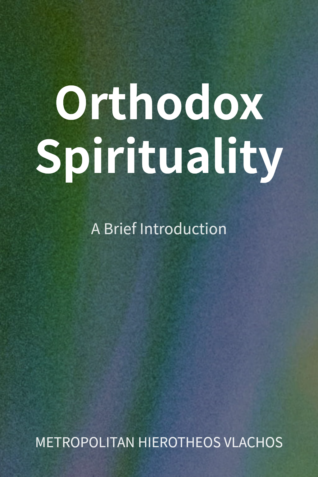 Orthodox Spirituality cover