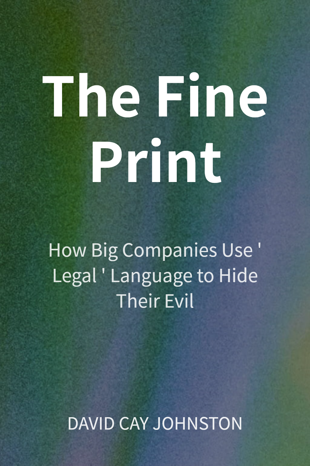 The Fine Print cover