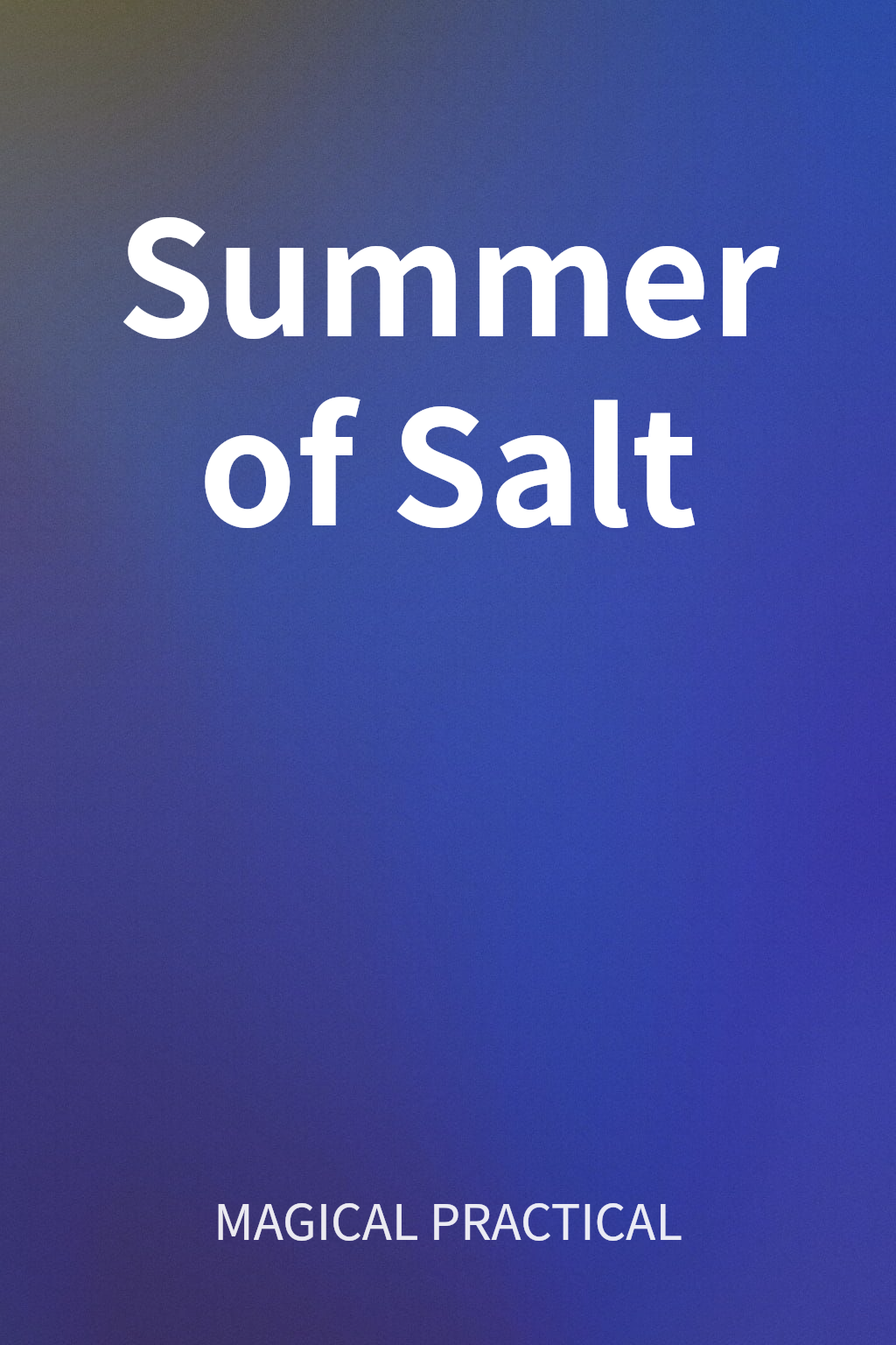 Summer of Salt cover
