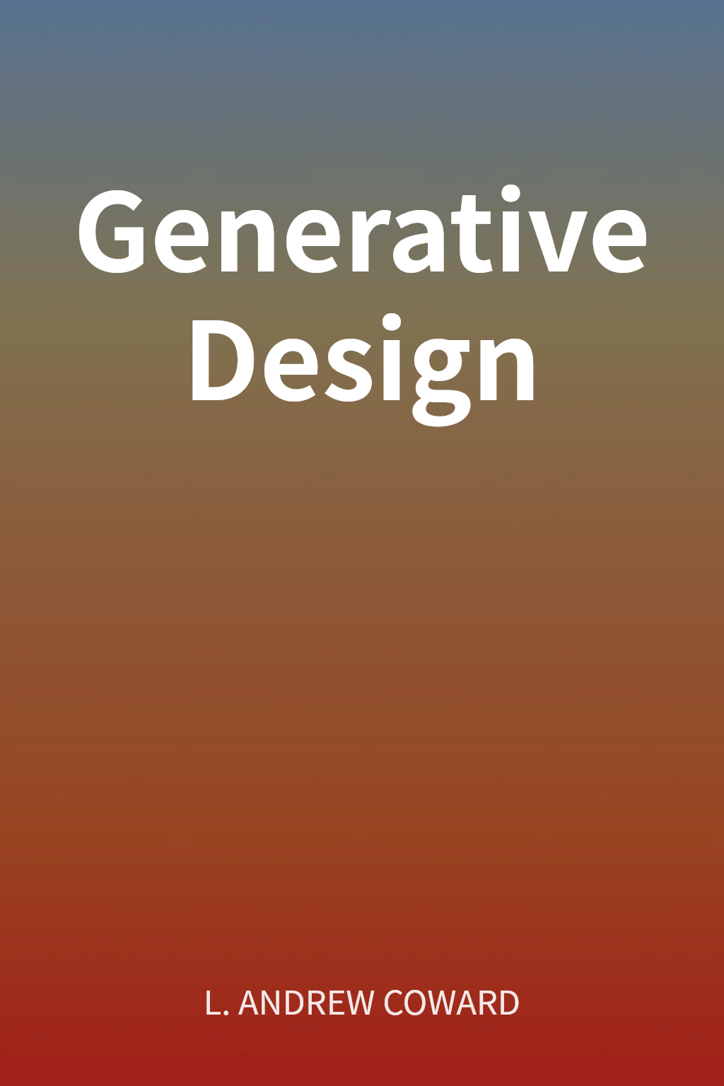 Generative Design cover