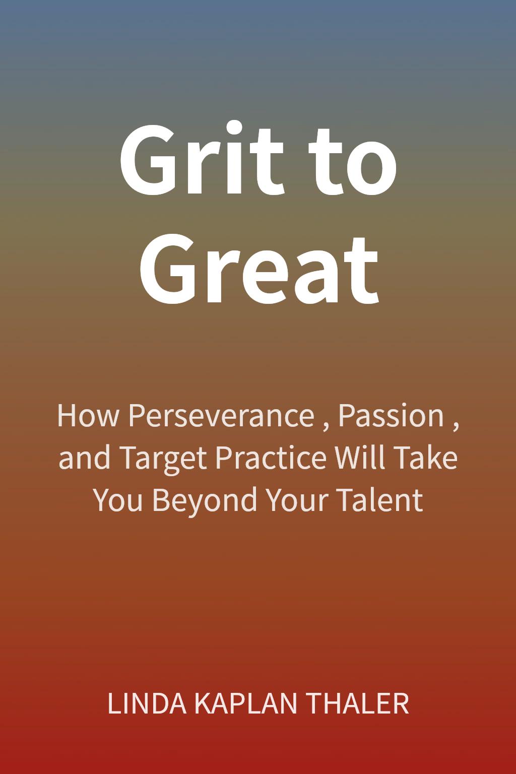 Grit to Great cover