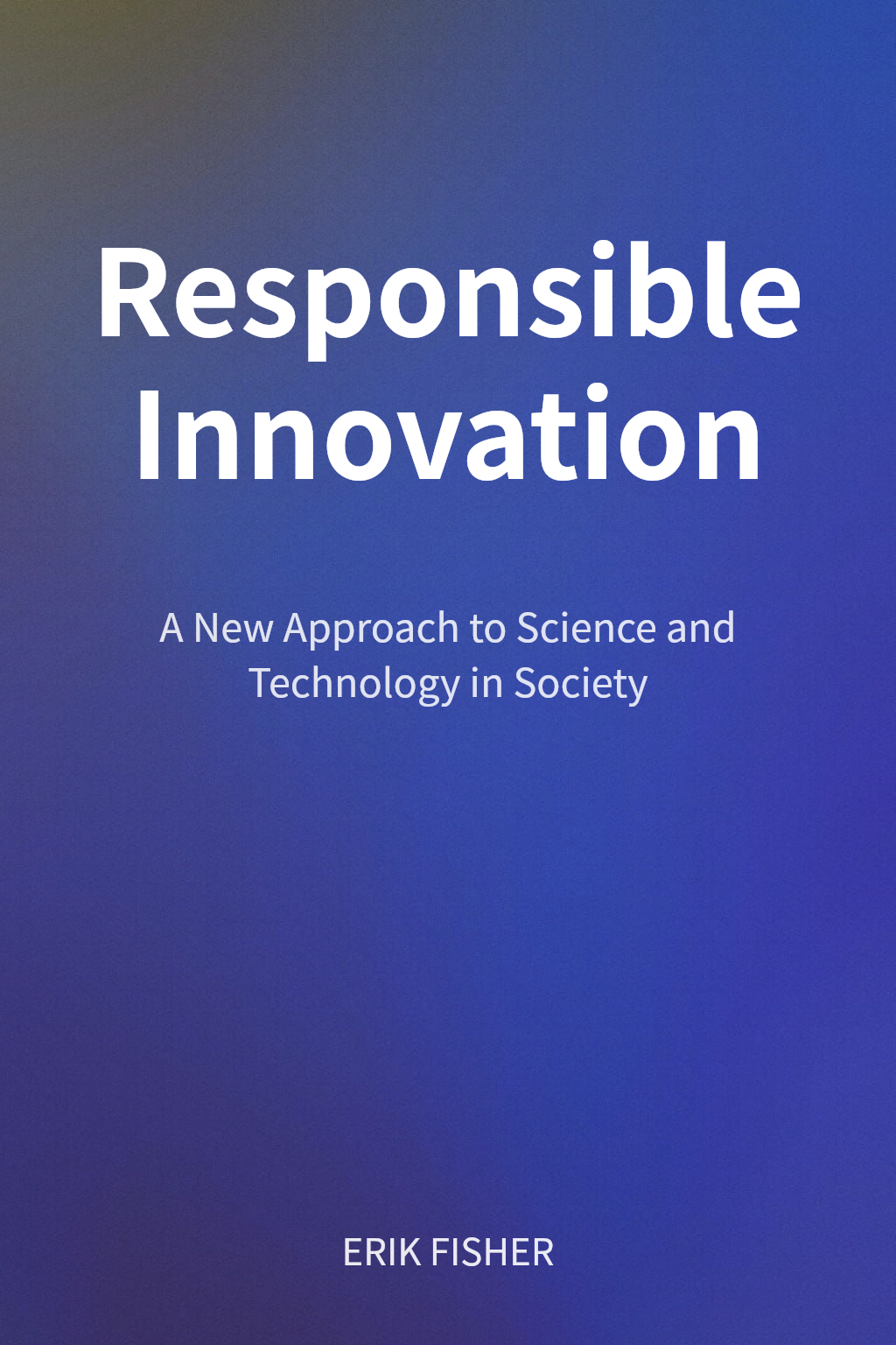 Responsible Innovation cover