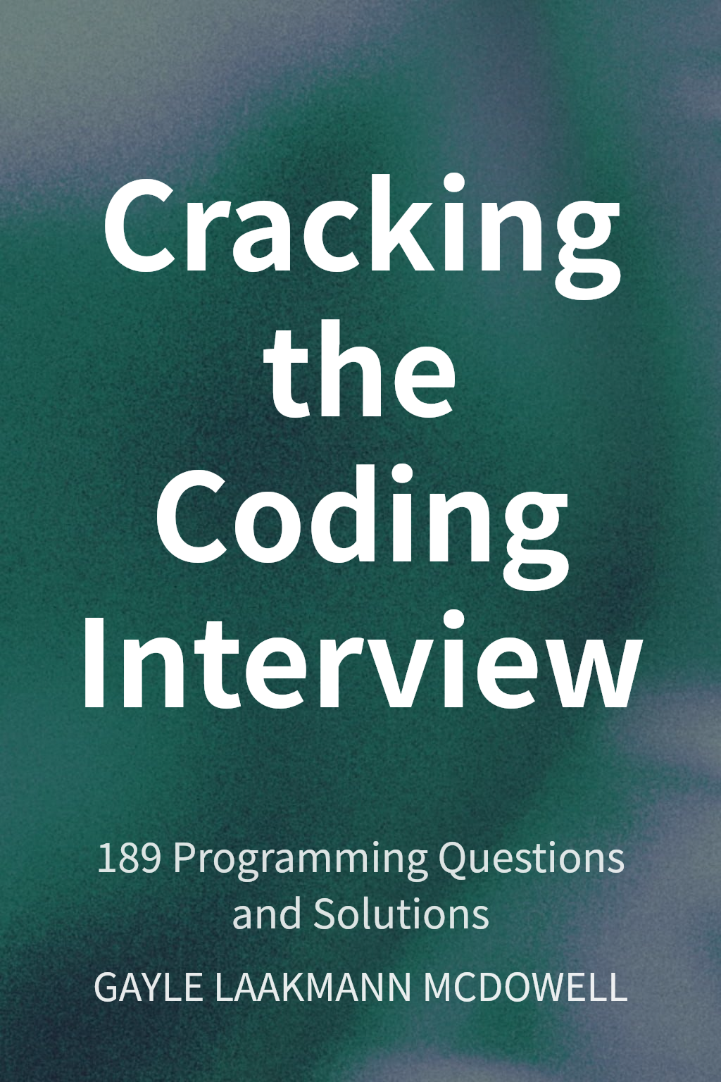 Cracking the Coding Interview cover