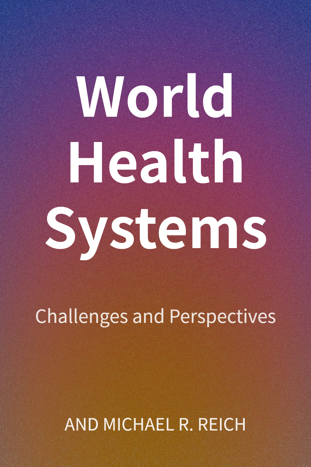 World Health Systems cover