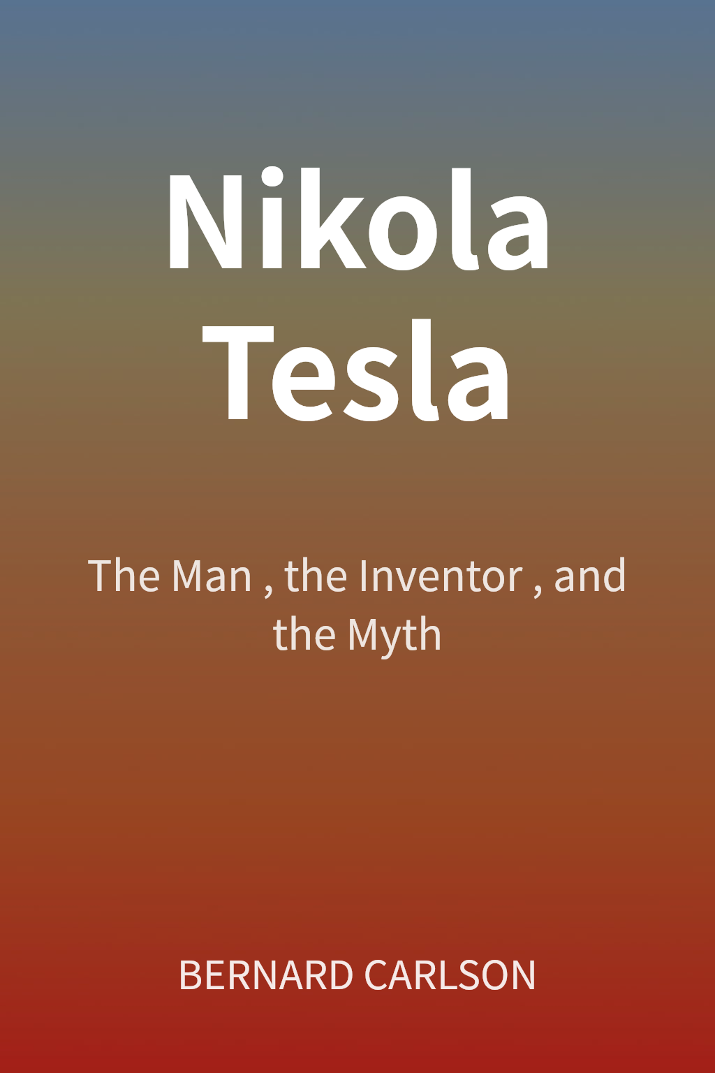 Nikola Tesla cover
