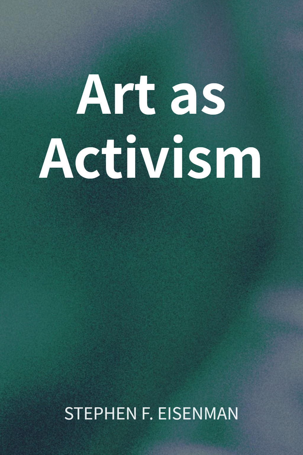 Art as Activism cover