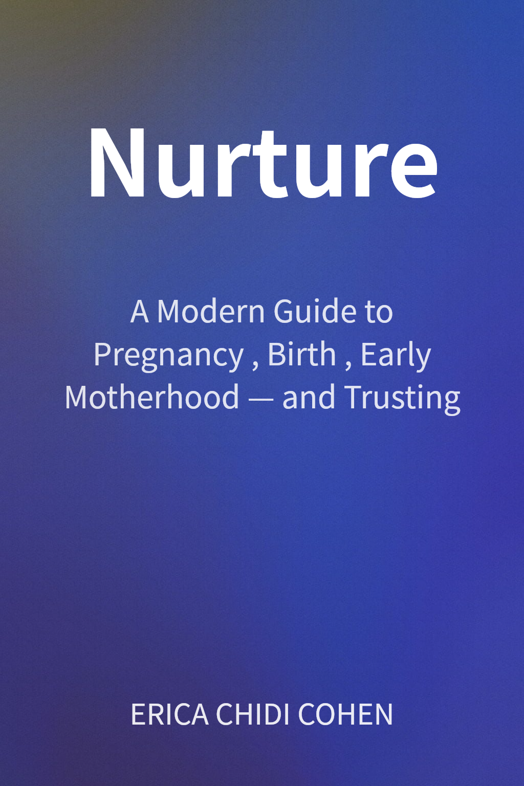 Nurture cover
