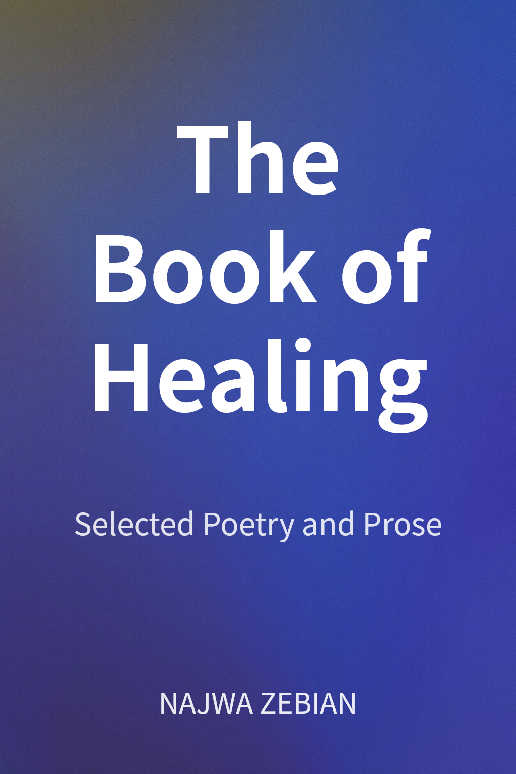 The Book of Healing cover