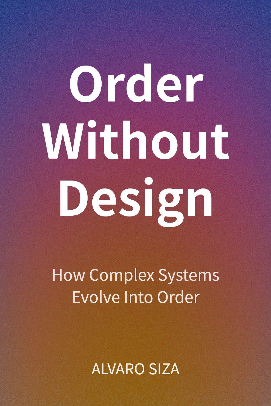 Order Without Design cover