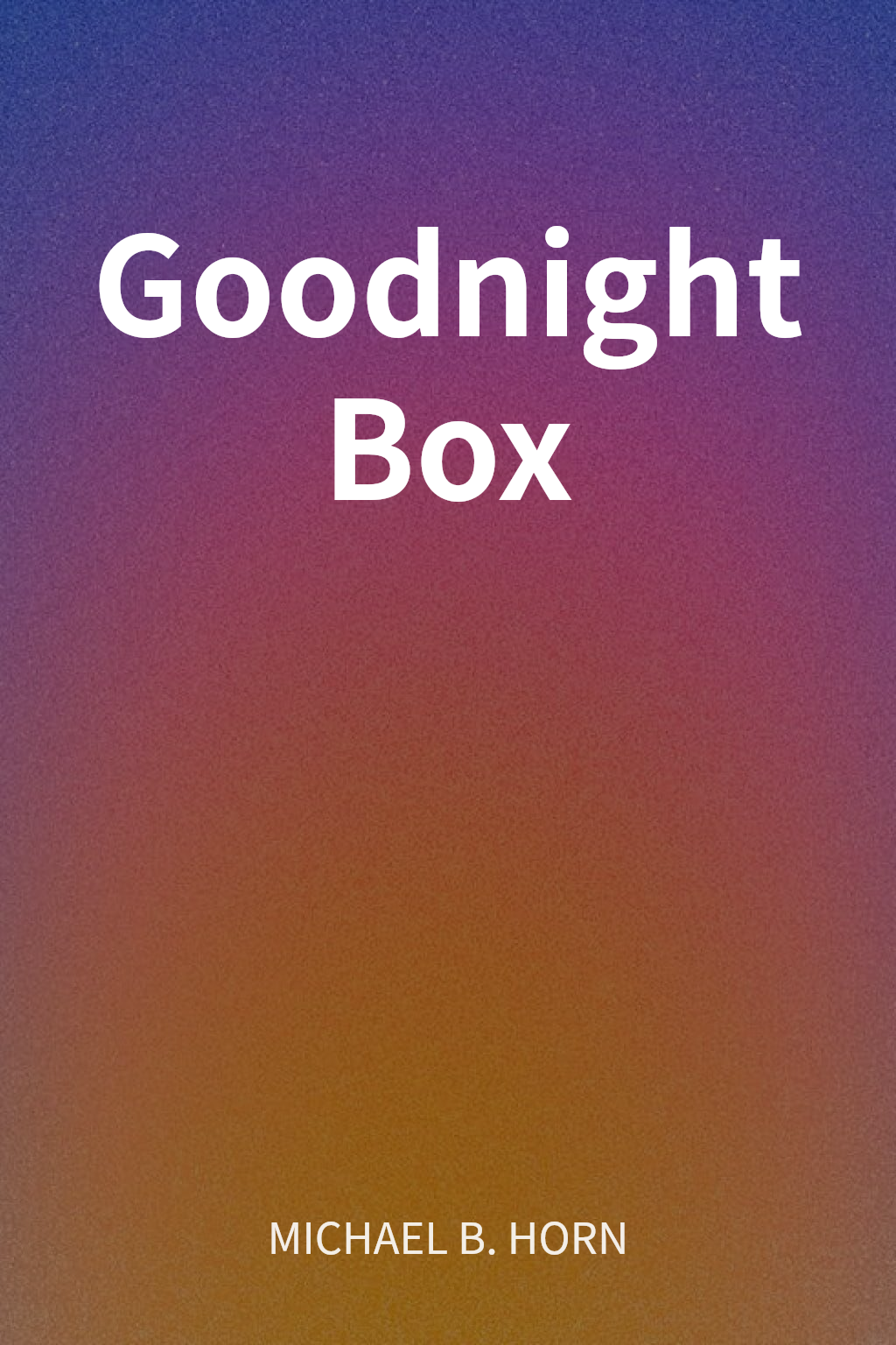 Goodnight Box cover
