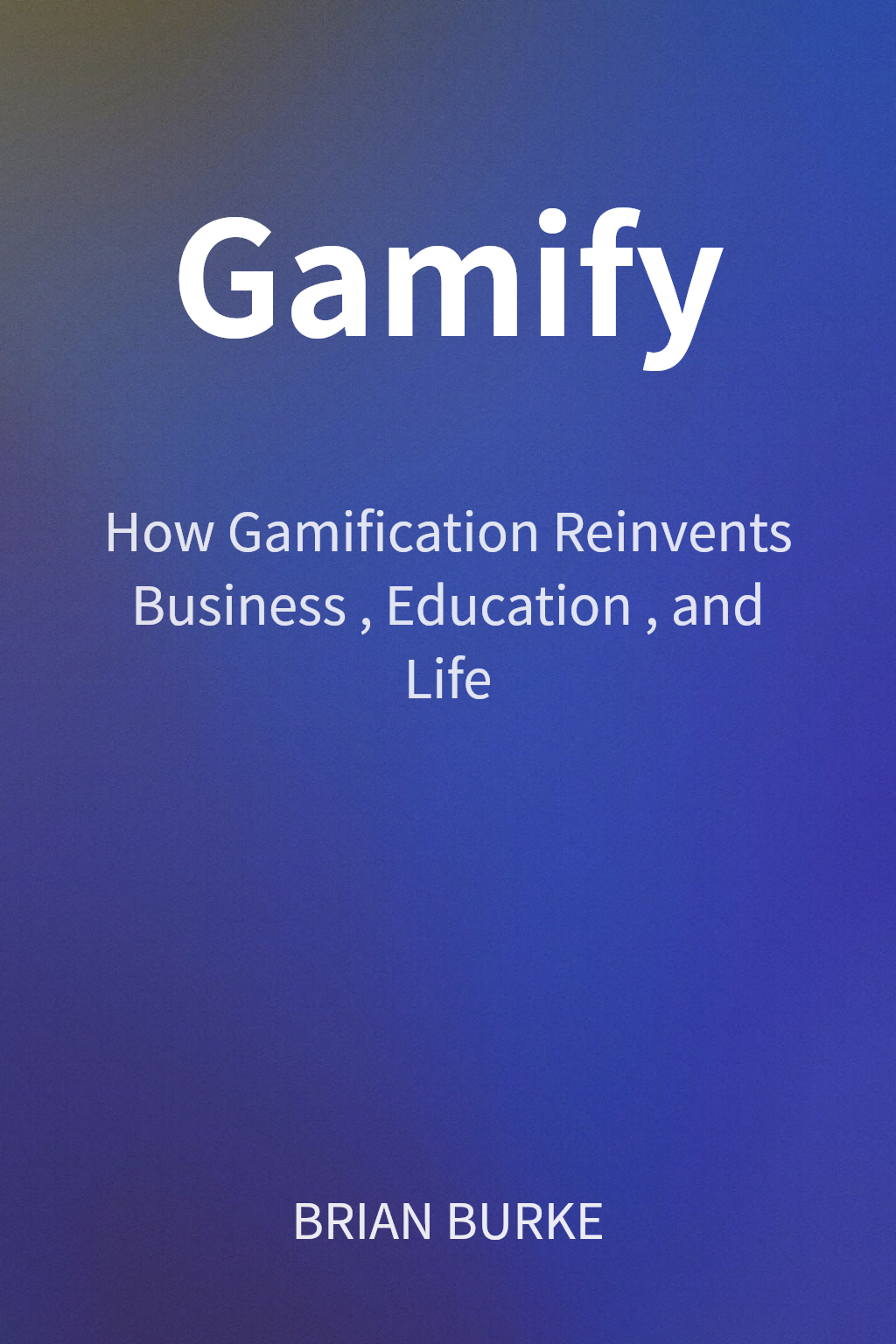 Gamify cover