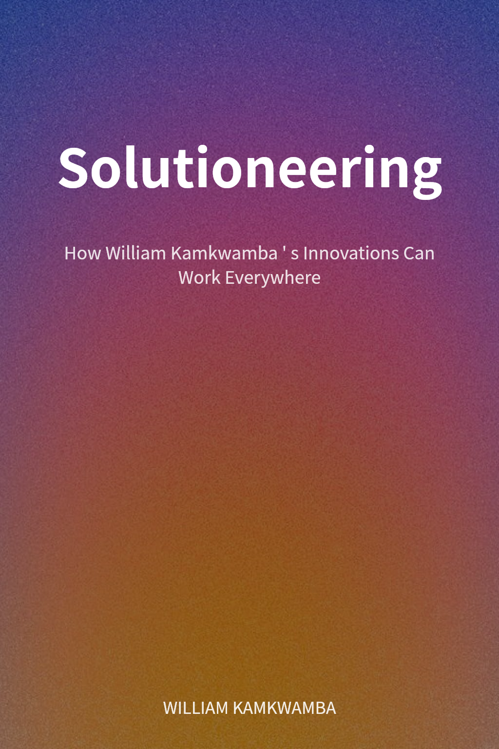 Solutioneering cover