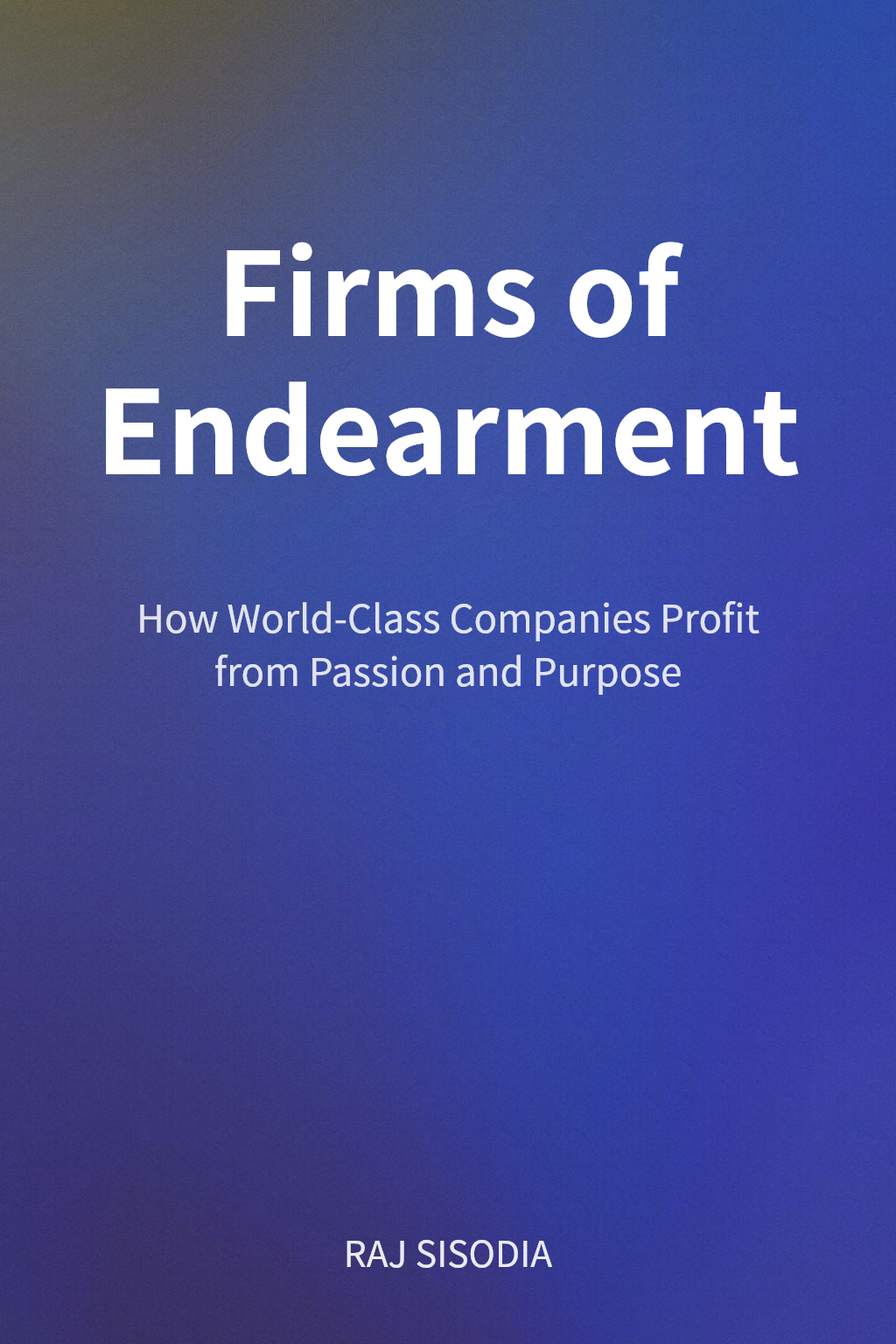 Firms of Endearment cover