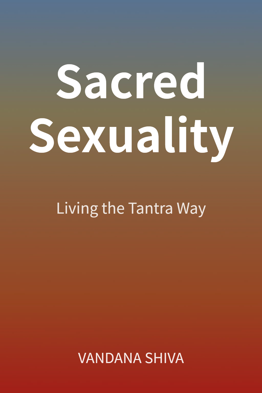 Sacred Sexuality cover