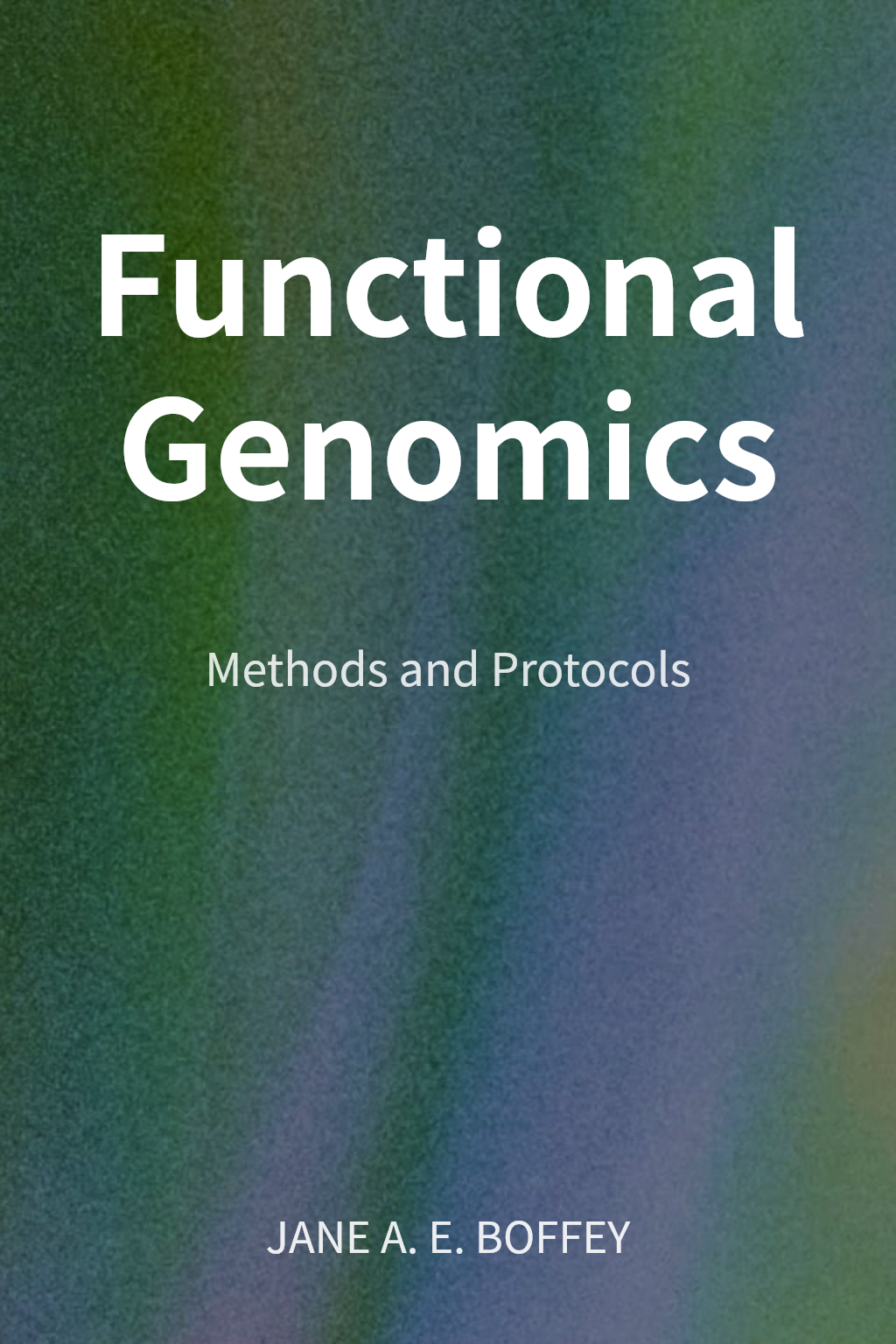 Functional Genomics cover