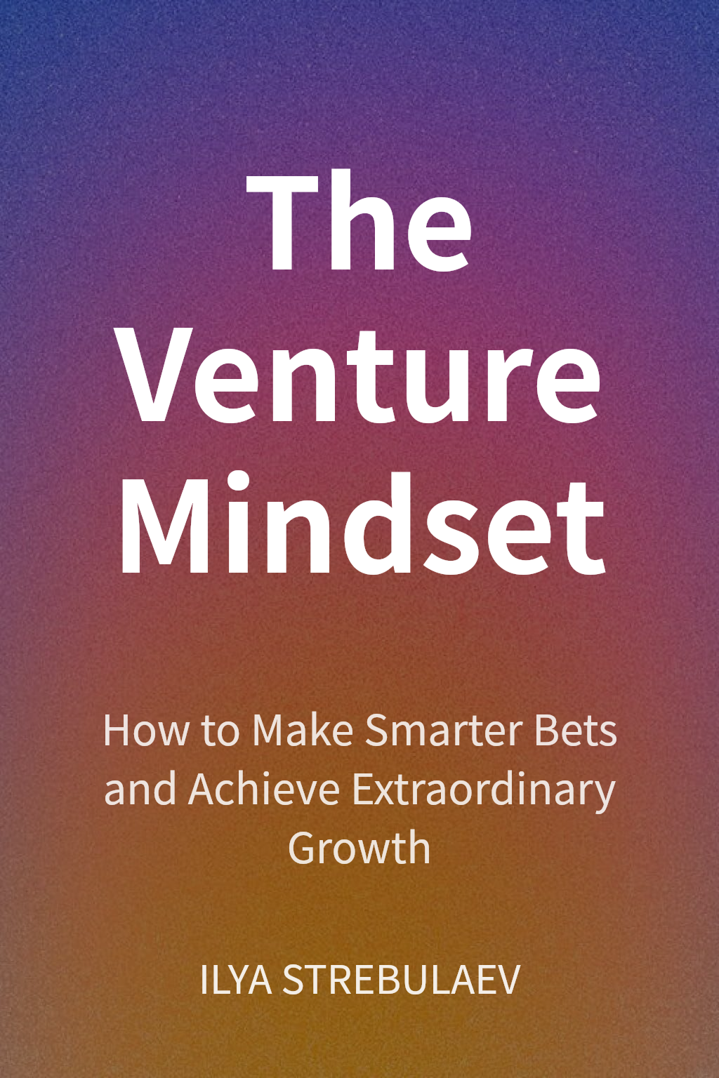 The Venture Mindset cover